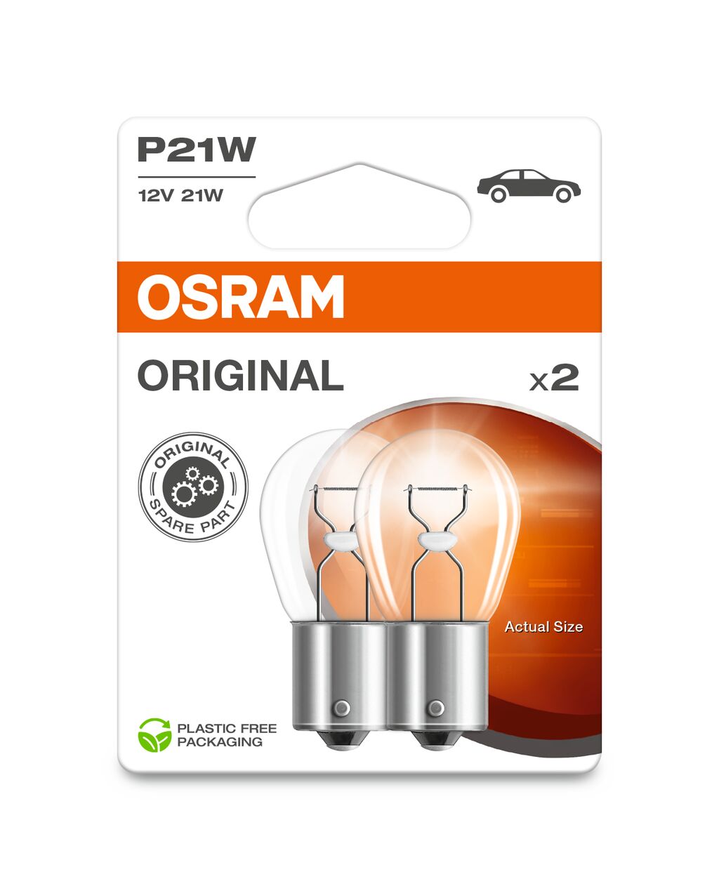 Лампа накаливания, фонарь указателя поворота - 7506-2BL ams-OSRAM
